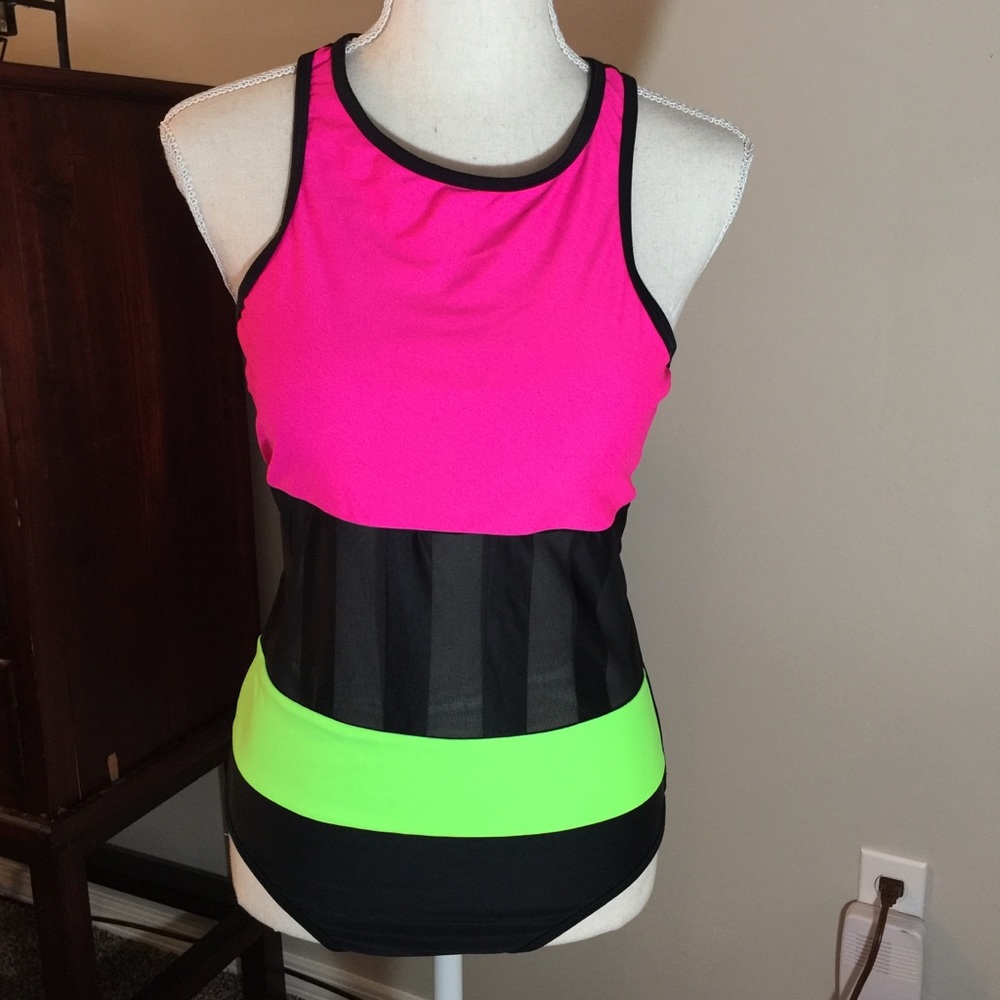 Coral tropics by Apollo swimwear 1 pc swimsuit